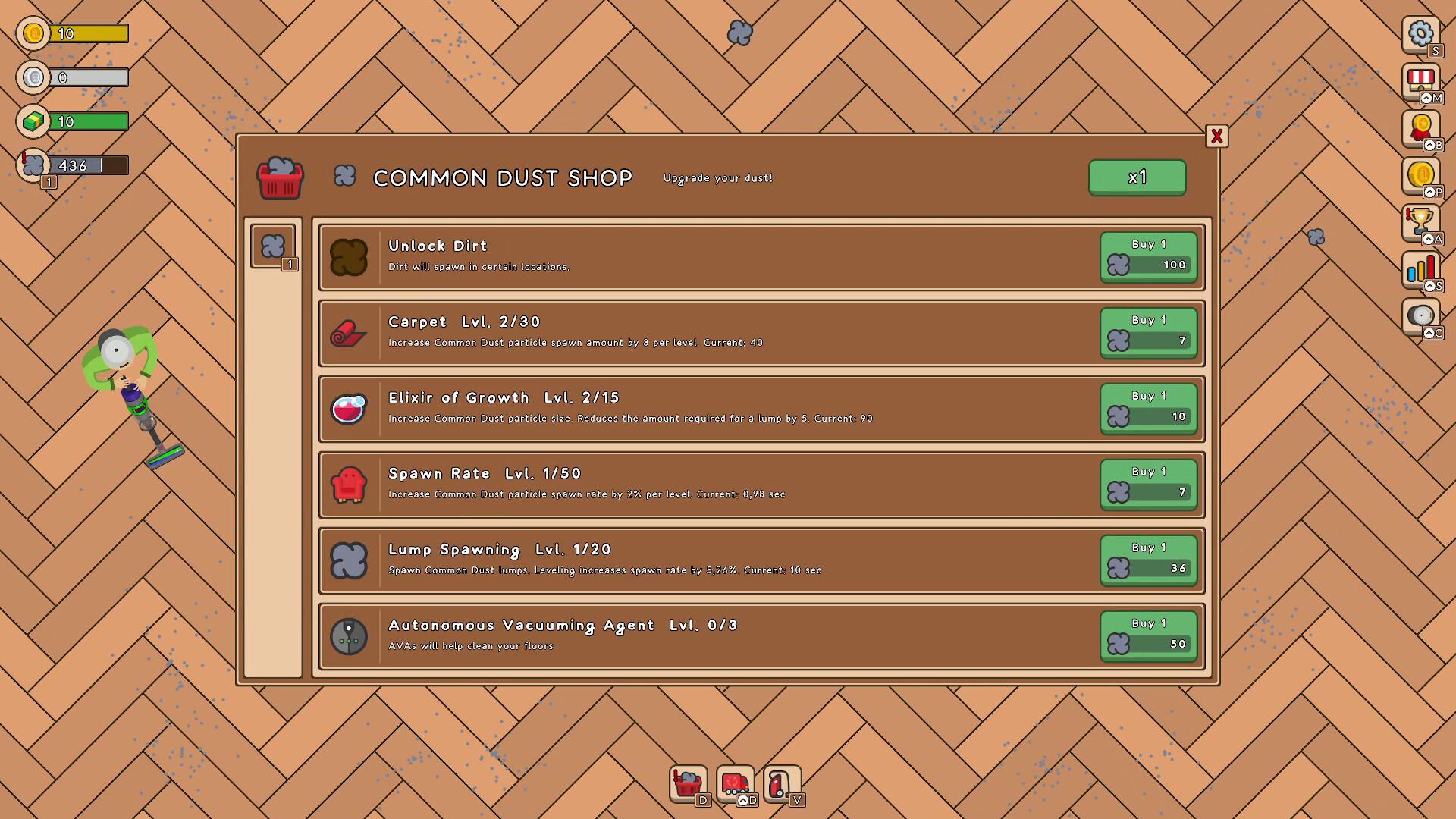 Vacuum Warrior - Idle Game