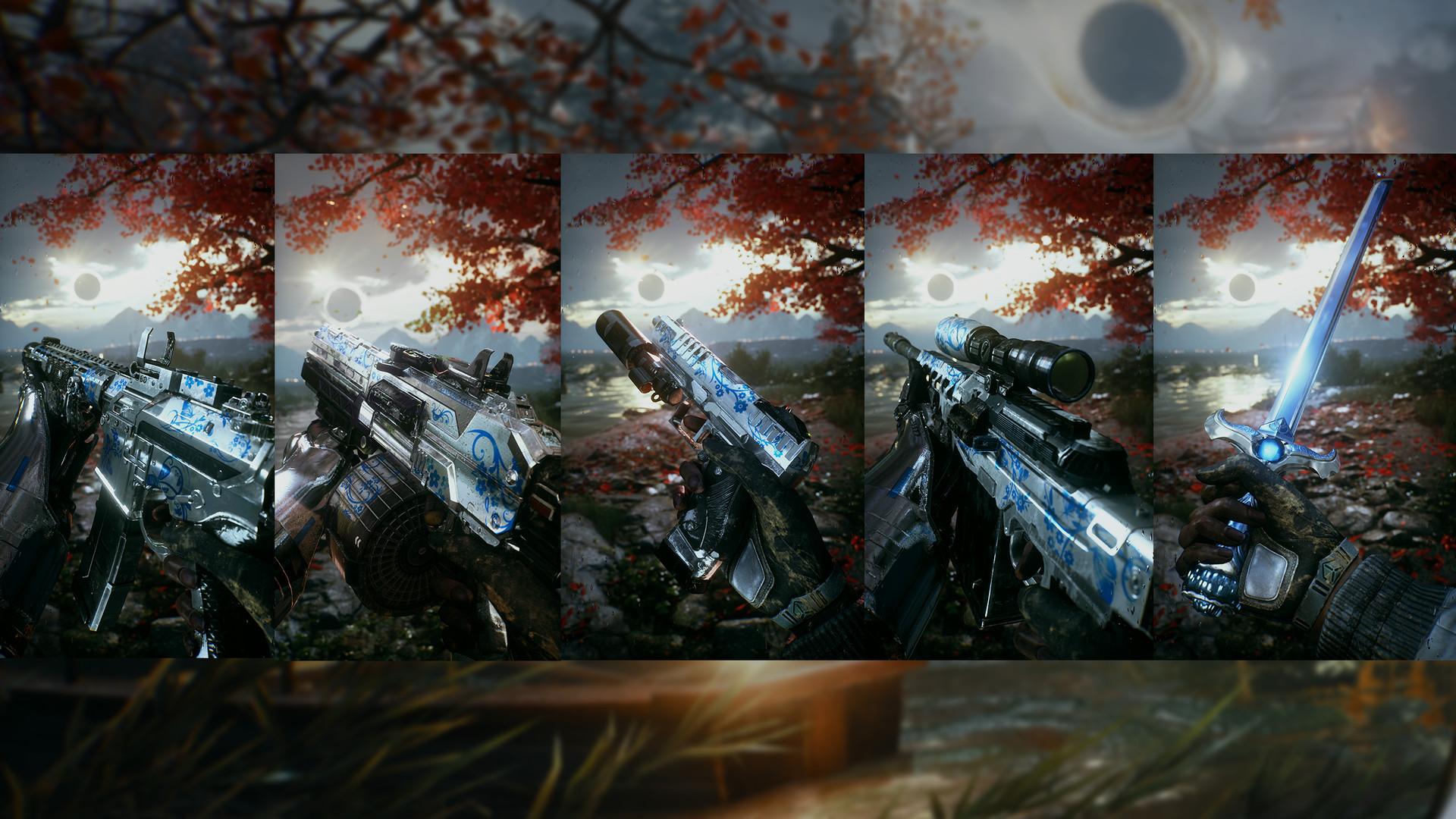 Bright Memory: Infinite Cheongsam (Blue Flowers) DLC