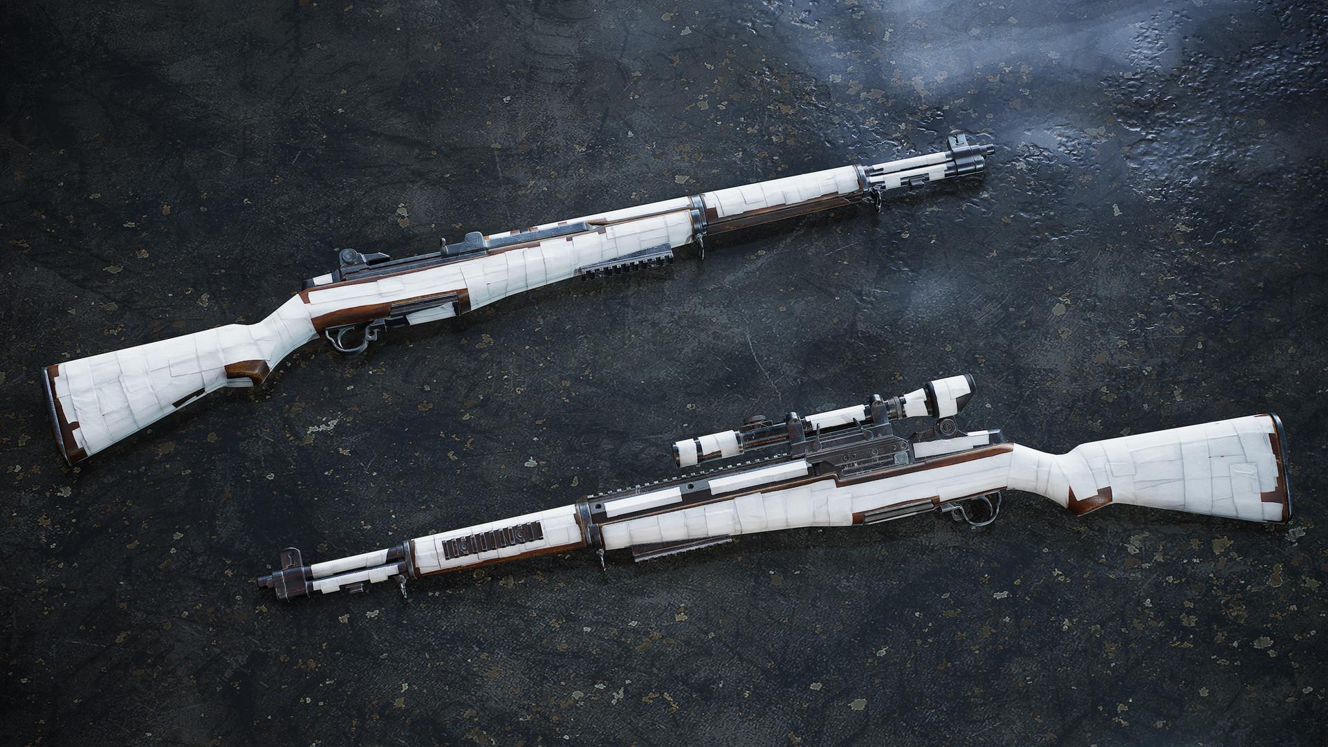 Insurgency: Sandstorm - Whiteout Weapon Skin Set