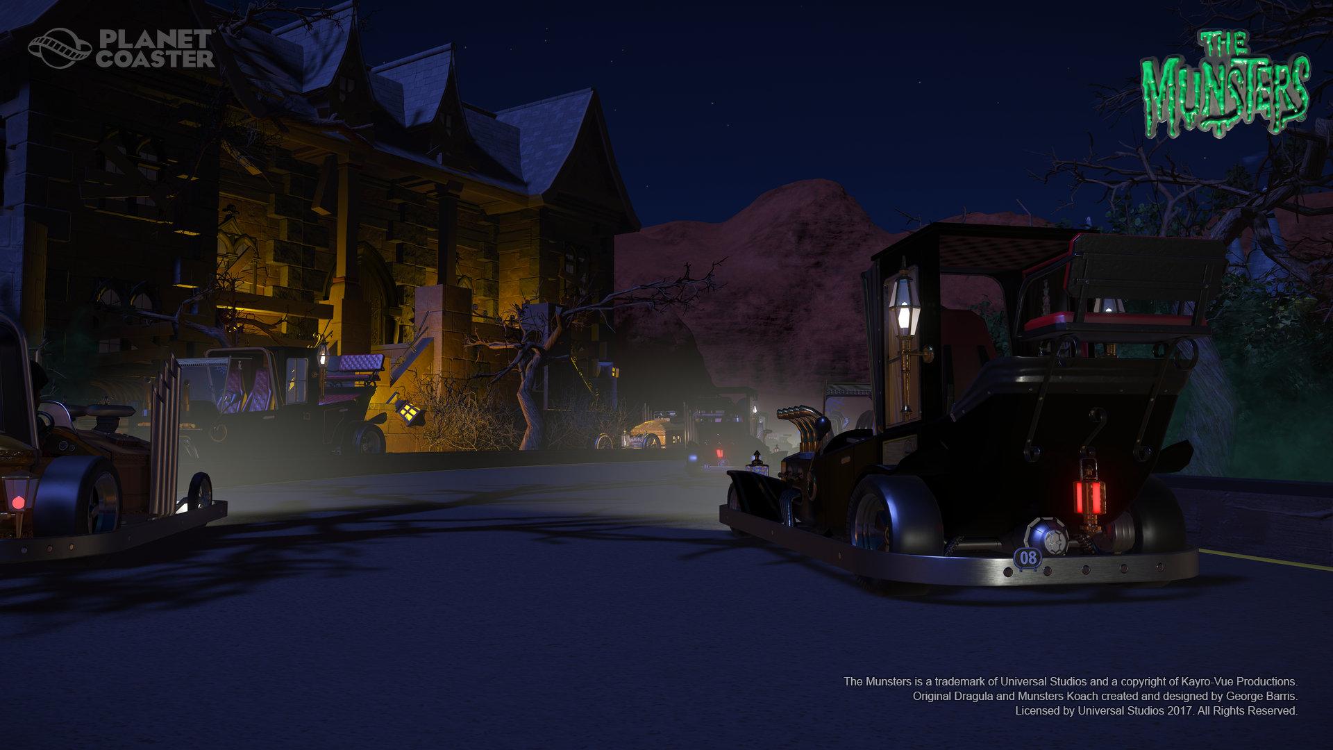 Planet Coaster - The Munsters® Munster Koach Construction Kit