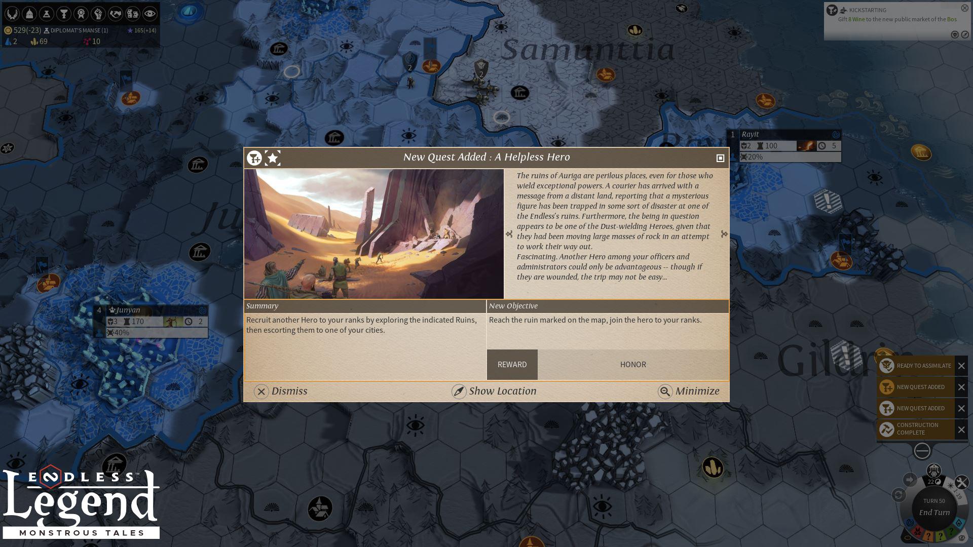 Endless Legend™ - Monstrous Tales