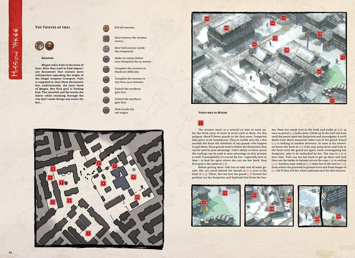 Shadow Tactics: Blades of the Shogun - Artbook &amp; Strategy Guide