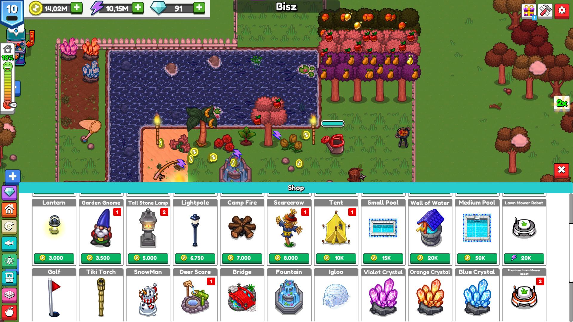 Pet idle