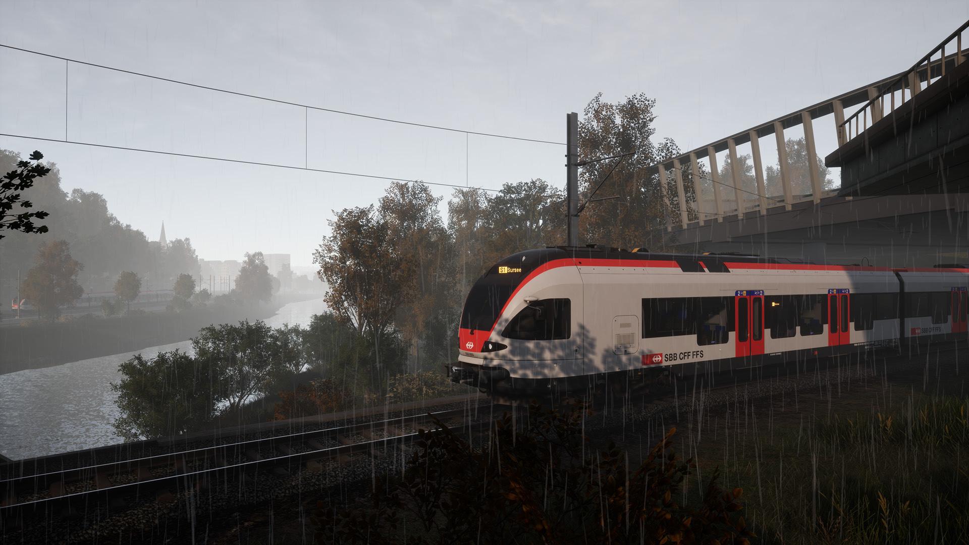 Train Sim World 2: S-Bahn Zentralschweiz: Luzern - Sursee Route Add-On