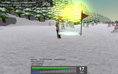 snowboarding