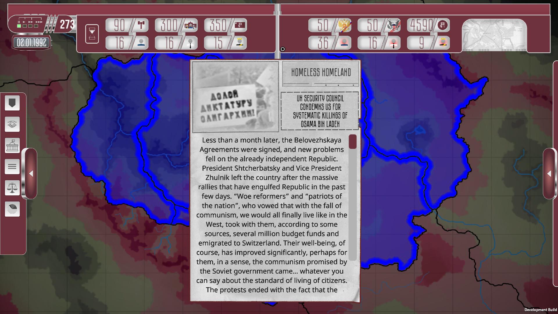 Collapse: A Political Simulator