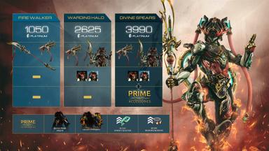 Warframe Nezha Prime Access: Accessories Pack