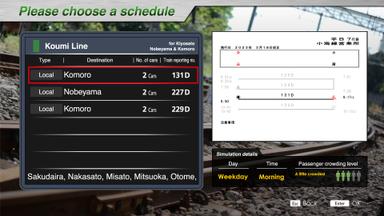 JR EAST Train Simulator: Koumi Line (Kobuchizawa to Komoro) Kiha E200 series