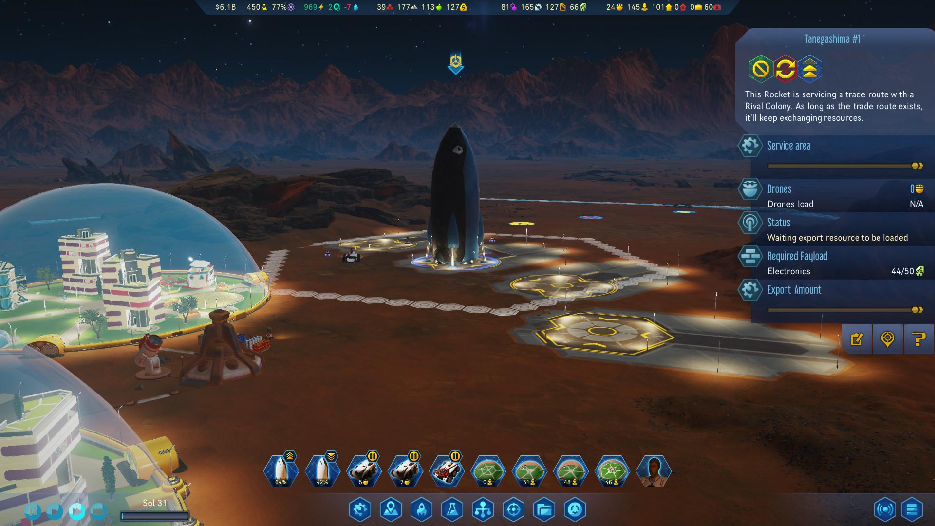 Surviving Mars: Space Race