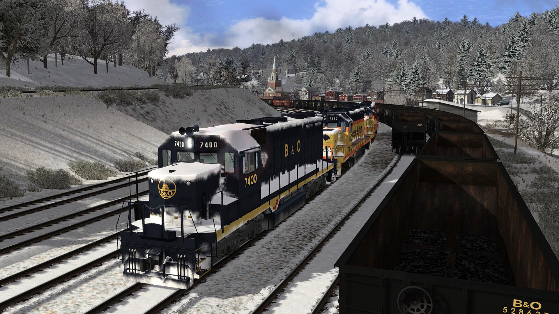 Train Simulator: B&amp;O Mountain Subdivision: Cumberland - Grafton Route Add-On