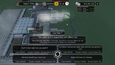 Chaotic Airport Construction Manager