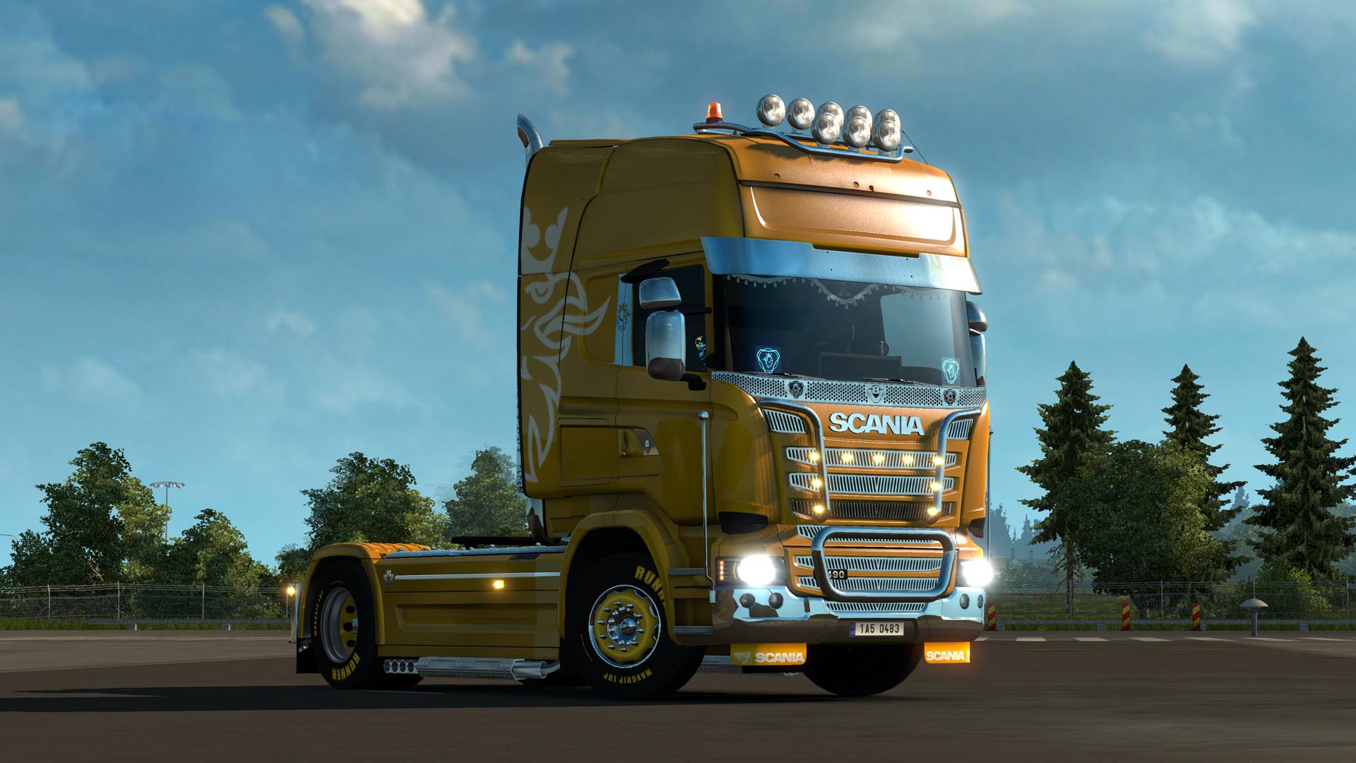 Euro Truck Simulator 2 - Mighty Griffin Tuning Pack