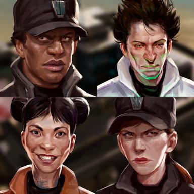 Encased RPG - Portrait Pack