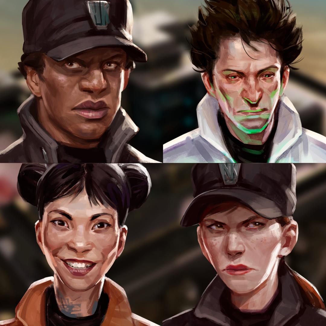 Encased RPG - Portrait Pack