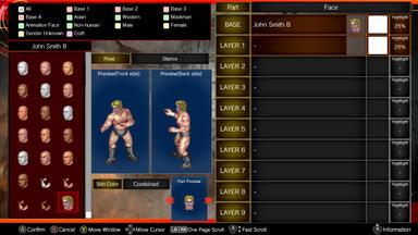 Fire Pro Wrestling World - Parts Craft