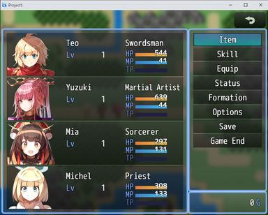 RPG Maker MZ - MZ Cover Art Characters Pack