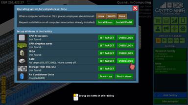Crypto Miner Tycoon Simulator Starter Edition