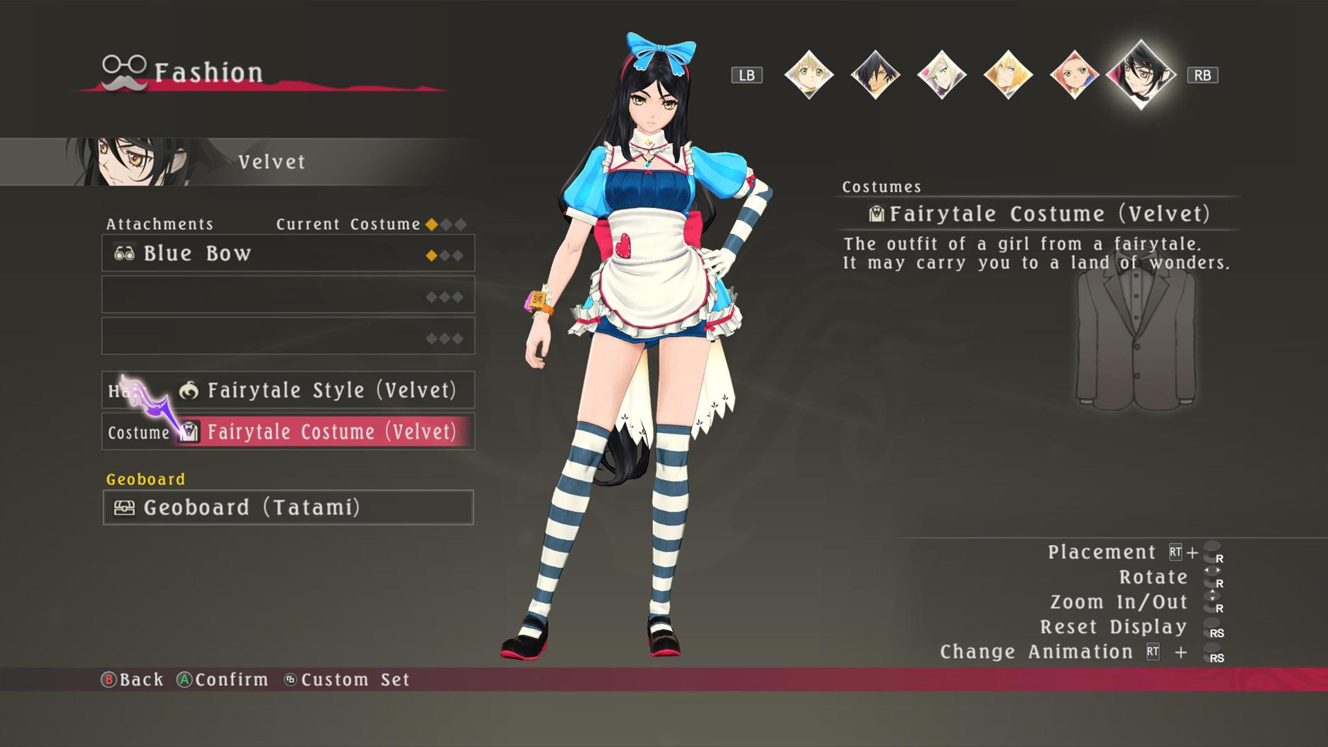 Tales of Berseria™ - Japanese, Fairy, and Menagerie Costumes Set