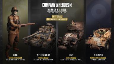 Company of Heroes 3: Hammer &amp; Shield Expansion Pack PC Key Fiyatları