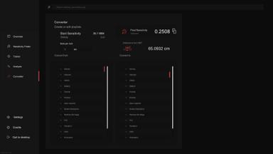 Oblivity - Find your perfect Sensitivity