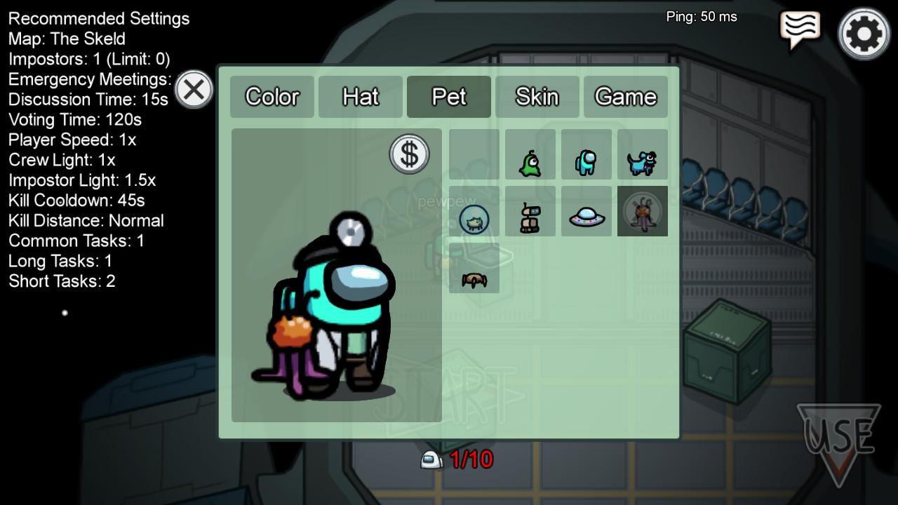 Among Us - Bedcrab Pet Bundle