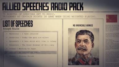 Hearts of Iron IV: Allied Speeches Music Pack PC Key Fiyatları