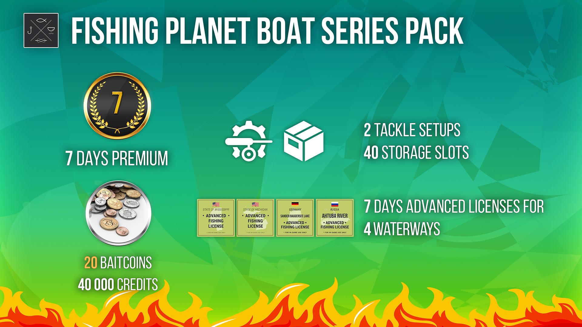 Fishing Planet Boat Series Pack
