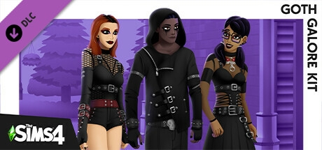 The Sims™ 4 Goth Galore Kit