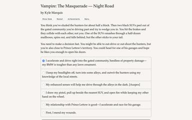 Vampire: The Masquerade — Night Road Fiyat Karşılaştırma