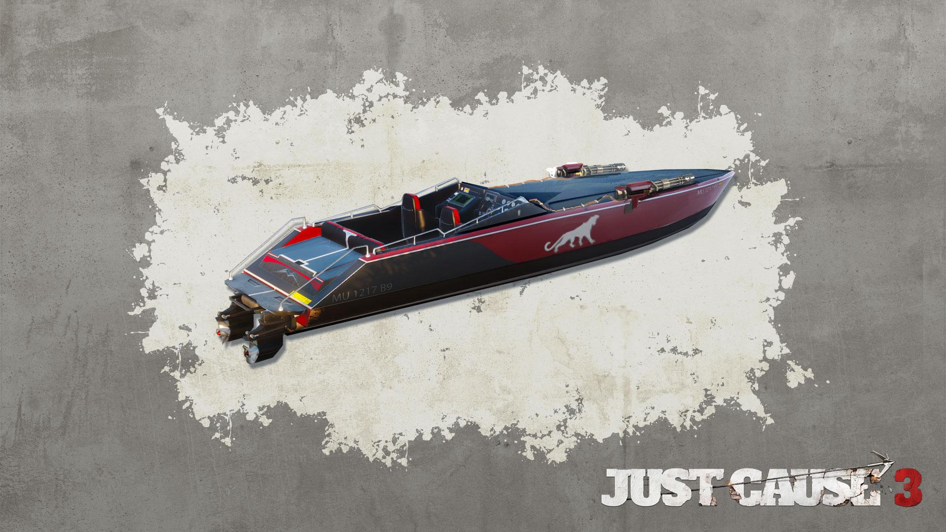 Just Cause™ 3 - Mini-Gun Racing Boat