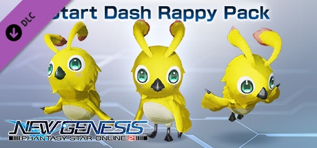 Phantasy Star Online 2 New Genesis - Start Dash Rappy Pack