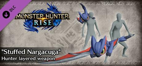 Monster Hunter Rise - &quot;Stuffed Nargacuga&quot; Hunter layered weapon (Long Sword)